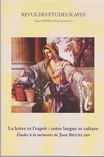 Lettre et esprit : entre