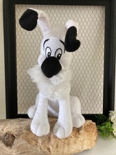 15⚜️ Peluche Doudou Le Chien Idéfix du Parc Astérix Exclusivité Hauteur 30 Cm