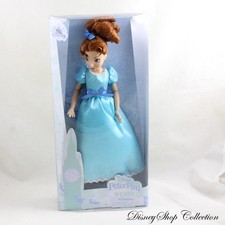 Poupée classique Wendy DISNEY STORE Peter Pan robe bleue 30 cm (VI)