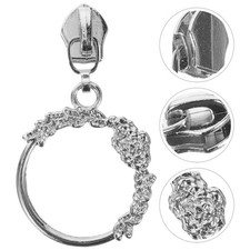  10 pièces tirettes de remplacement têtes de fermeture éclair Kit de réparation