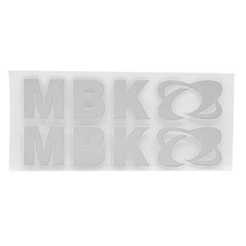 Kit 2 Adhésif MBK Blanc