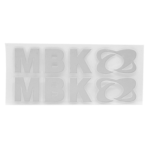 Kit adhésif mbk blanc - 2,