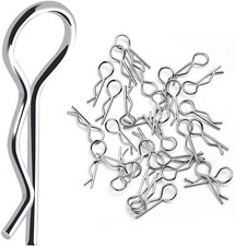 Clips de carrosserie en acier inoxydable pour voiture RC 1/16 | Inoxydable et...