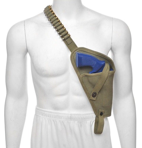 Canvas shoulder holster with - canvas,