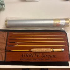 Canne à pêche AIRRITE Stream Fly Rod 7'0" ASFG703-6 pour truite et ruisseau