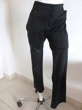 BEAU PANTALON ETAT NEUF MARQUE PATRICE BREAL NOIR TAILLE 44 VOIR 46