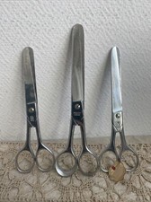 3 Anciens Ciseaux Lingère Drapier Nogent Couture 