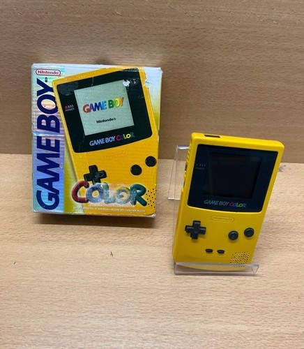 Nintendo game boy color jaune - boy,