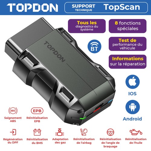 Topdon topscan voiture obd2 - topdon,