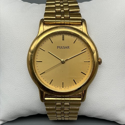 Vintage pulsar mens watch - mens, 34mm