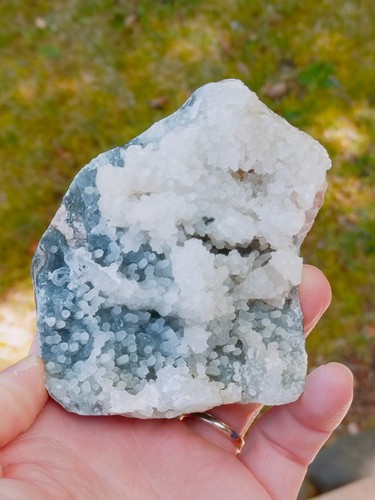 Très belle calcédoine bleue - belle,