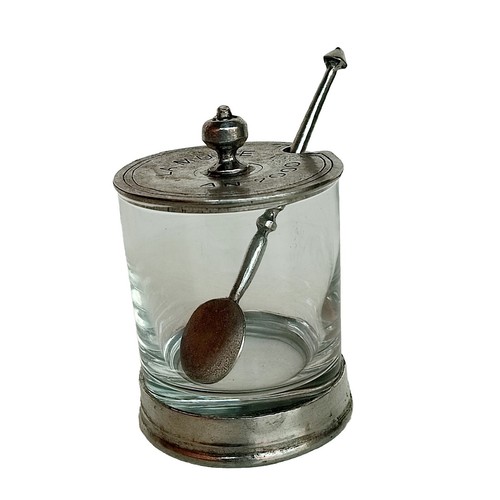 Moutardier confiturier en - moutardier, ou