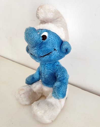 Peluche vintage schtroumpf - vintage,