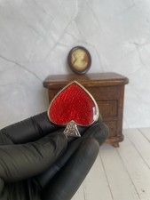 Broche pendentif coeur yves - pendentif,