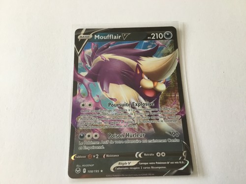 Carte pokemon moufflair 210 - carte,