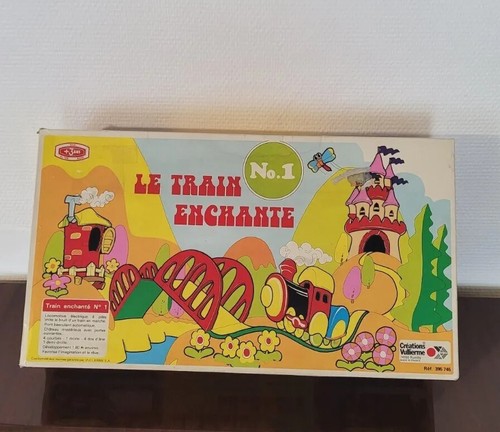 Vintage train enchanté - vintage, le