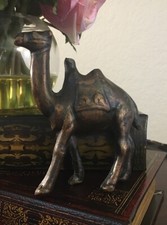 Antique Cast Iron/bronze Camel