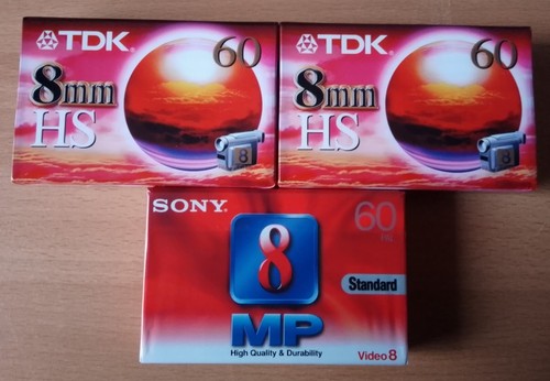 Lot cassettes 8mm pour - lot, de