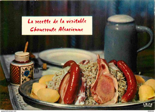 Carte postale recettes de - carte,
