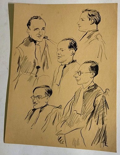 Lithographie dessin pazzi - de,