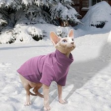 Pull sans poils pour chats, vêtements légers et respirants, protège la peau,