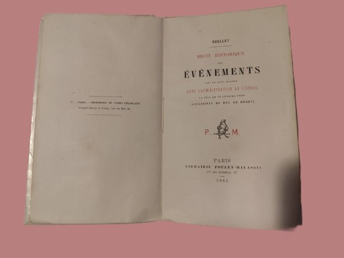 Livre récit historique - livre"récit,