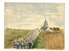 Aquarelle originale sur papier