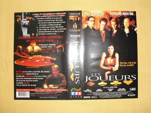 Les joueurs players jaquette - les,