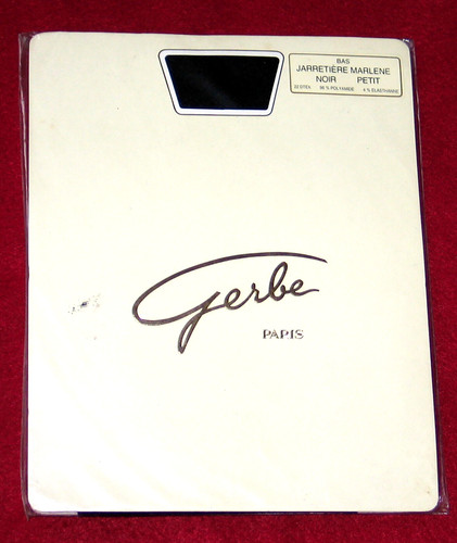 Bas vintage jarretière