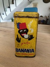 Boite ancienne en tole Banania