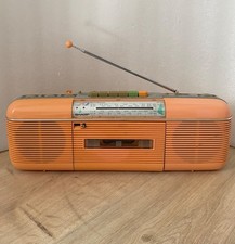 Sharp QT-50 Portable Radio Cassette Player Peach 1986 Stranger Things 80s Japan