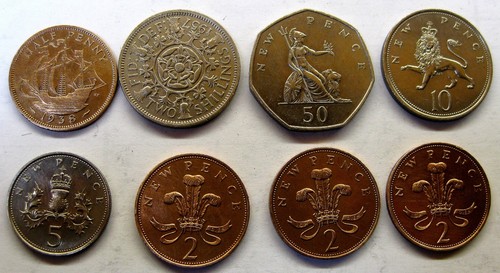 Lot pièces monnaie - lot,