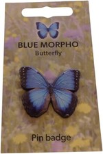 Épinglette Papillon Morpho