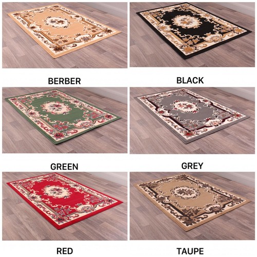 Traditionnel aubusson tapis - traditionnel,