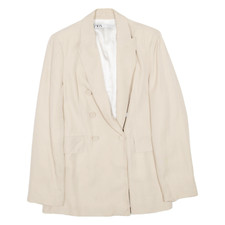 Blazer Femme ZARA Beige M
