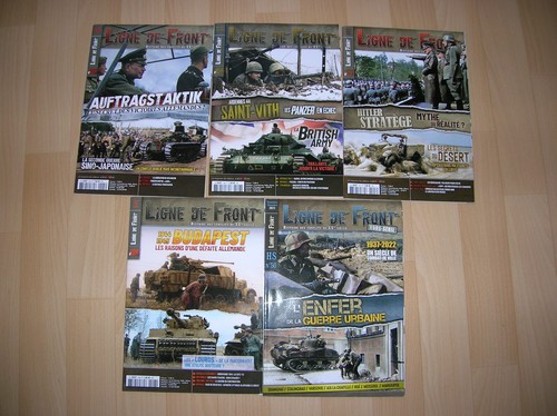 Lot magazines ligne front - lot,