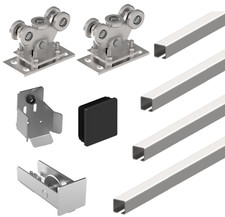 Acier Tor-Bauteile Portails Coulissants Porte de Grange Garages 80x80 Hall