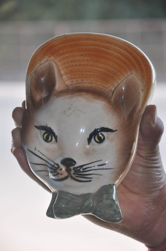 Vintage chat visage - vintage,