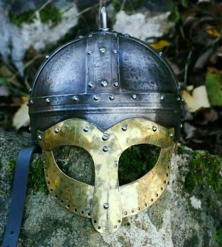 Casque médiéval larp sca - casque,