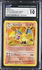 Carte Pokemon Charizard 003/034 - Trading Card Game Classic - CGC 10