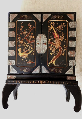 Ancien cabinet coffret - ancien, à