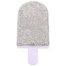 Miroir de poche à strass : miroir de maquillage pliable et portable avec peigne