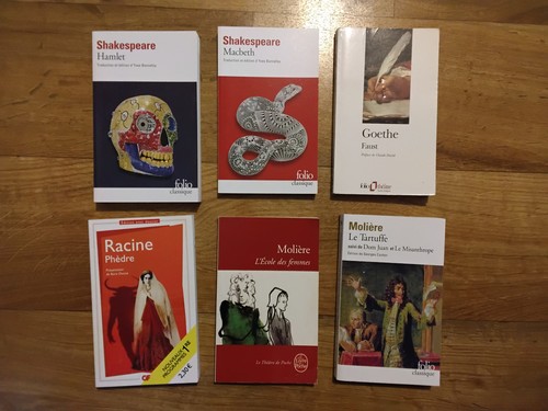 SHAKESPEARE/RACINE/MOLIERE/GOE
