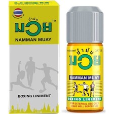 Huile de Massage Thaïlandaise Namman Muay 120ml: Soulage Muscles & Articulations