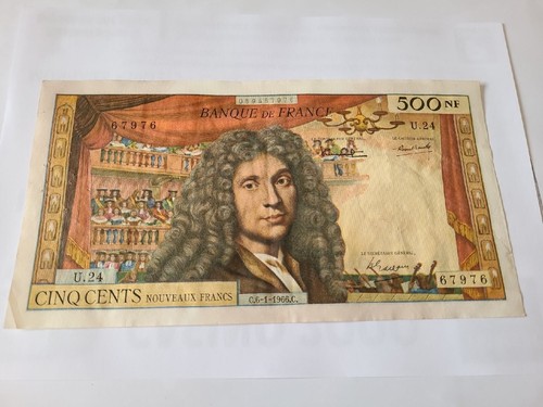 500 francs molière - francs,