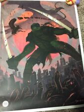 Teenage Mutant Ninja Turtles TMNT Limited Edition Art Print Poster 2014 Rare