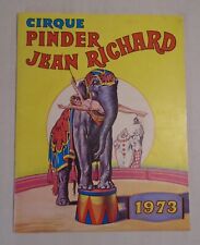 CIRQUE PINDER JEAN RICHARD