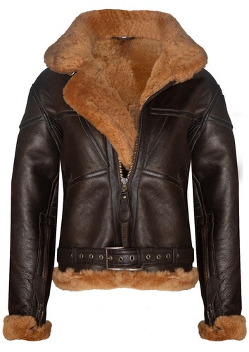 Veste cuir aviateur femme - cuir,