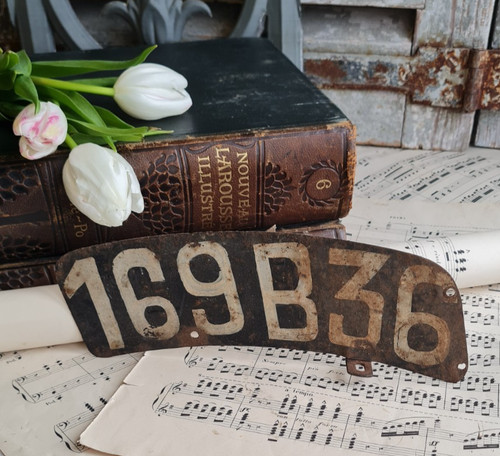 Ancienne plaque - ancienne,