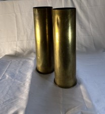 DOUILLES OBUS ARTILLERIE  WW2 LAITON 1943GRAND FORMAT ANCIEN RETRO MILITARIA